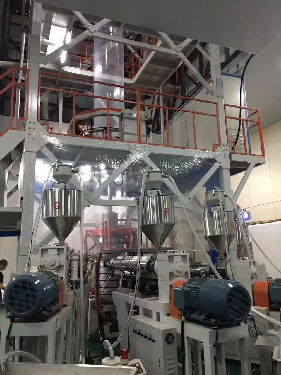 Extruding Line for ABC Package Film Blown Machine Low Price